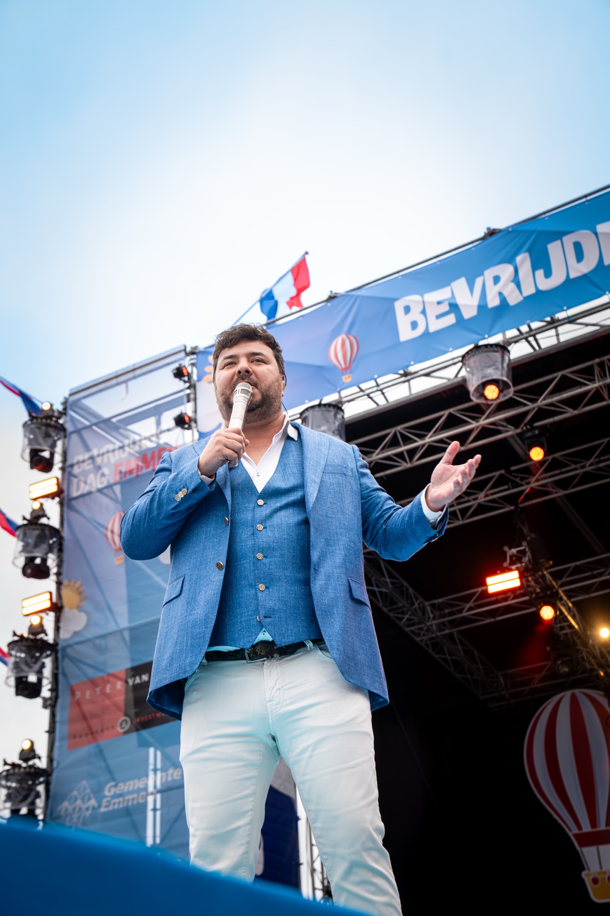 Davey van der Sluis — optreden staand